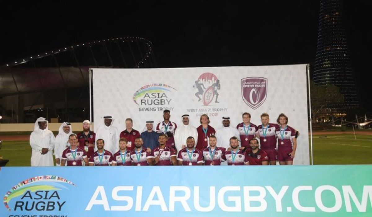 Qatar Men's Team Win Third Place in West Asia Rugby 7s Trophy 2021